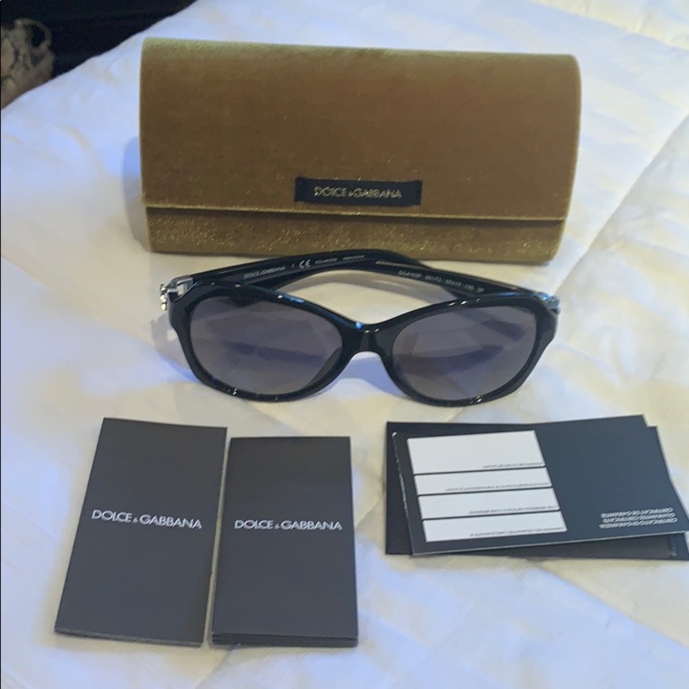 Dolce & Gabanna Black Polarized Subglasses